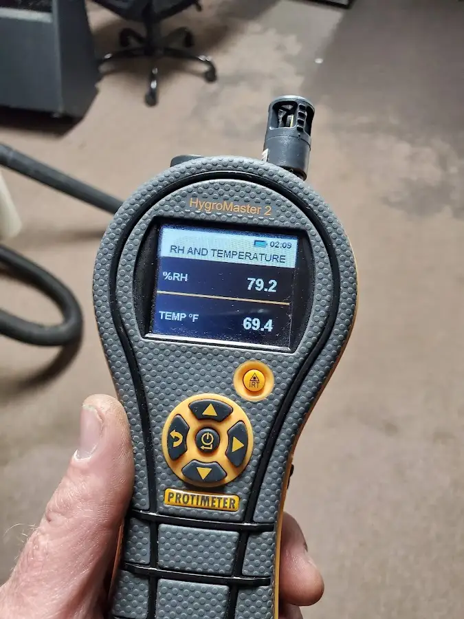 Moisture meter humidity assessment for Fire & Smoke Damage Restoration in Holly Ridge